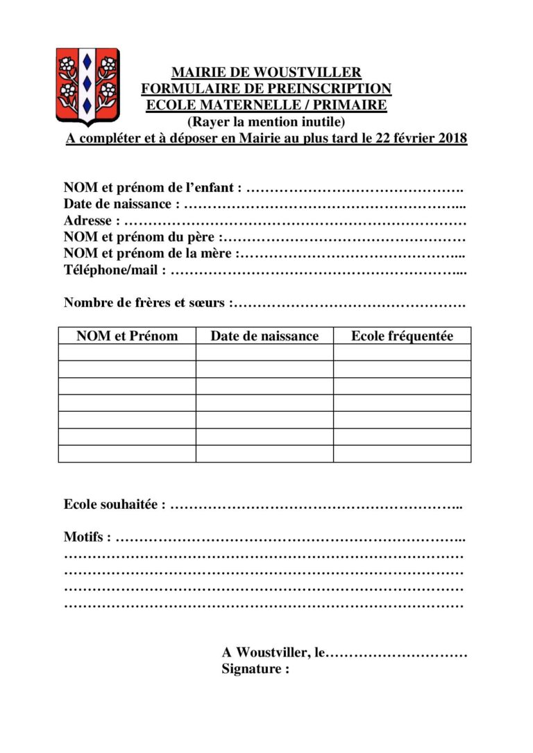 Formulaire d inscription-page-001 | Woustviller